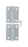 Ace 2.75 in. W x 2 in. L Chrome Steel Narrow Hinge 2 pk