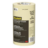 Scotch 1.41 in. W X 60 yd L Tan High Strength Masking Tape 6 pk