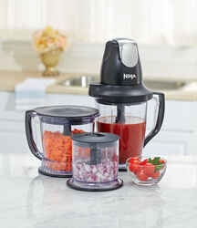 Ninja Master Prep Food/Drink Mixer Professional Black/Stainless Steel 11.4 in. x 19.1 in. x 7.3