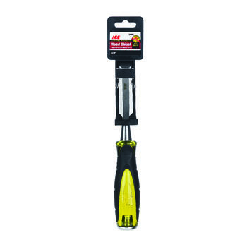 Ace Pro Series 3/4 W Carbon Steel Wood Chisel 1 pc. Black/Yellow