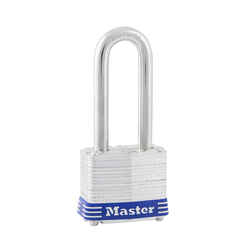 Master Lock 1-5/16 in. H X 1-5/8 in. W X 1-9/16 in. L Laminated Steel Double Locking Padlock 1