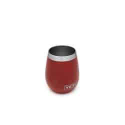 YETI Rambler 10 oz Brick Red BPA Free Wine Tumbler