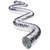 Deflect-O Jordan 6 in. Dia. x 25 ft. L Silver/White Vent Hose Aluminum