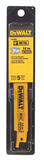 DeWalt 6 in. L x 3/4 in. W Bi-Metal Reciprocating Saw Blade 14 TPI 5 pk