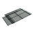 Grill Mark Cast Iron/Porcelain Grill Cooking Grate 21 in. H x 21 in. L x 14.5 in. W