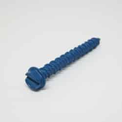 Ace 3/16 in. x 1-3/4 in. L Slotted Hex Washer Head Ceramic Steel Masonry Screws 25 pk