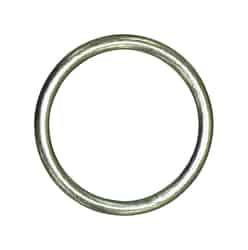 Baron Jumbo Nickel Plated Steel 1-1/4 in. L 1 pk Silver Ring