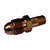 US Hardware LP Gas Spud & Nut 1 pk