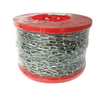 Baron 3 Double Loop Steel Chain 0.08 in. Dia. x 200 ft. L