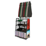 Bond Manufacturing Black Umbrella Base Display Rack