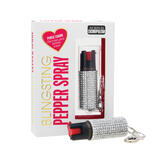 Blingsting Silver Plastic Pepper Spray