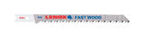 Lenox 4-1/2 in. U-Shank Jig Saw Blade 6 TPI 2 pk Bi-Metal