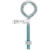 Hampton 1/2 in. x 6 in. L Zinc-Plated Steel Eyebolt Nut Included
