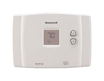 Honeywell Heating and Cooling Push Buttons Thermostat