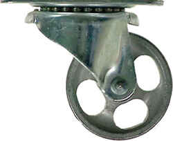 Shepherd 2 in. Dia. Swivel Steel Caster 125 lb. 1 pk