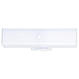 Westinghouse 2 White Bathroom Channel Fixture Wall Mount