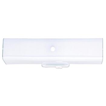 Westinghouse 2 White Bathroom Channel Fixture Wall Mount