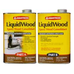 Abatron LiquidWood Clear Epoxy Wood Consolidant Kit 2 qt