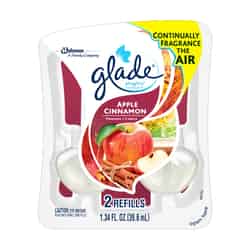 Glade Apple Cinnamon Scent Air Freshener Refill 1.34 oz Liquid