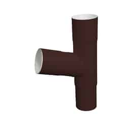 Plastmo Classic 8 in. W X 12 in. L Brown Vinyl Downspout Adapter