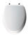 Mayfair Elongated White Vinyl Toilet Seat