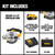 DeWalt 20V MAX 20 V 6-1/2 in. Cordless Brushed Circular Saw Kit (Battery & Charger)