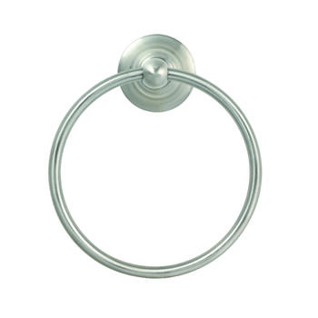 Moen Sage Brushed Nickel Towel Ring Brass