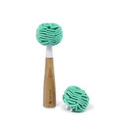Full Circle Crystal Clear 2.0 2-3/4 in. W Bamboo Replacement Dish Brush Heads