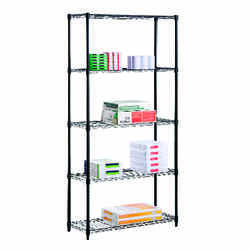 Honey Can Do 16 in. W x 72 in. H x 36 in. D Steel Shelving Unit