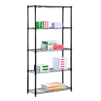 Honey Can Do 16 in. W x 72 in. H x 36 in. D Steel Shelving Unit