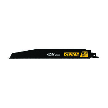 DeWalt 9 in. L x 3/4 in. W Reciprocating Saw Blade 10 TPI 5 pk Bi-Metal