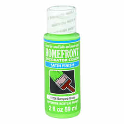 Homefront Satin Barnyard Grass Hobby Paint 2 oz