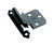 Amerock 2 in. W x 2-3/4 in. L Oil Rubbed Bronze Steel Self-Closing Hinge 2 pk