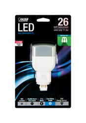 Feit Electric PL GX24Q-3 4-Pin LED Bulb Cool White 26 Watt Equivalence 1 pk