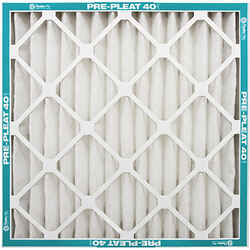 AAF Flanders 40 LPD 20 in. W X 14 in. H X 1 in. D 8 MERV Air Filter