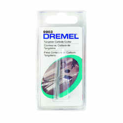 Dremel 1/8 in x 1.5 in. L x 1/8 in. Dia. Tungsten Carbide Cutter 1 pk