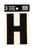 Hy-Ko 3 in. Vinyl Black Letter Self-Adhesive H