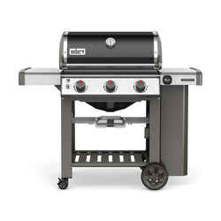 Weber Genesis II SE-310 3 burners Propane Black Grill 37500 BTU