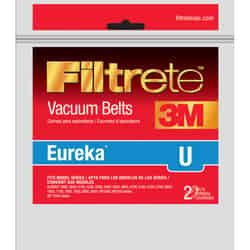 3M Filtrete Vacuum Belt For attaches to vacuum 2 pk