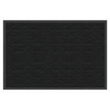 Multy Home Platinum Charcoal Polypropylene Nonslip Utility Mat 36 in. L x 24 in. W