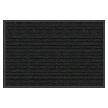 Multy Home Platinum Charcoal Polypropylene Nonslip Utility Mat 36 in. L x 24 in. W