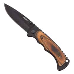 Coast FX411 Brown Stainless Steel 8.75 in. Knife