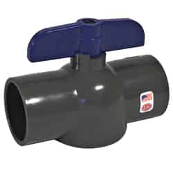 NDS Ball Valve 1-1/2 in. FPT x 1-1/2 in. Dia. FPT PVC Economy