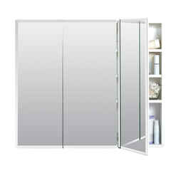 Zenith Metal Products 31-3/4 in. W x 4-1/2 in. D x 26-3/4 in. H Rectangle Medicine Cabinet