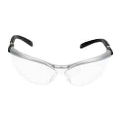 3M BX Clear Anti-Fog Black/Gray Frame Safety Glasses 1 pc.