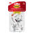 3M Command Small Hook Plastic 9 pk 1-5/8 in. L