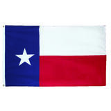 Valley Forge Texas Flag 60 in. W x 36 in. H