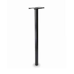 Architectural Mailboxes Pacifica 53.5 in. Powder Coated Black Galvanized Steel Mailbox Post