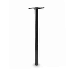 Architectural Mailboxes Pacifica 53.5 in. Powder Coated Black Galvanized Steel Mailbox Post