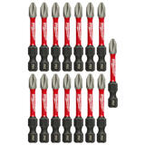 Milwaukee SHOCKWAVE Phillips #2 x 2 in. L Impact Power Bit 1/4 in. Steel Quick-Change Hex Sha